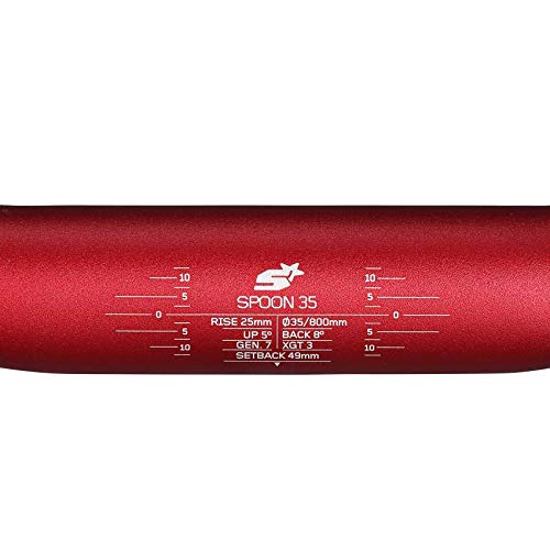 新品 SPANK スプーン35 25mmライズ 送料込み 春得セール)SPANK（スパンク） スプーン35 ハンドルバー 25mm